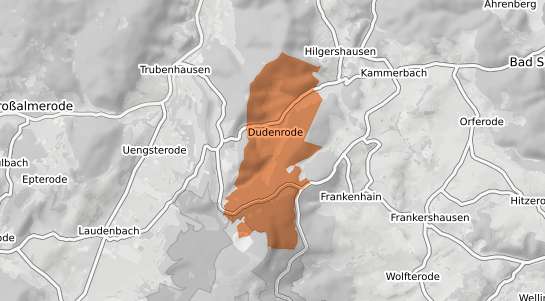 Mietspiegelkarte Bad Sooden Allendorf Dudenrode